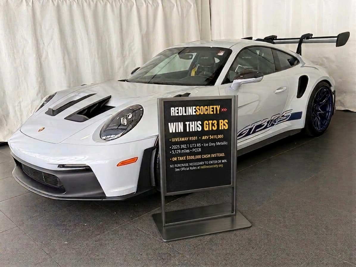2025 Porsche 911 GT3 RS won by Alex K.